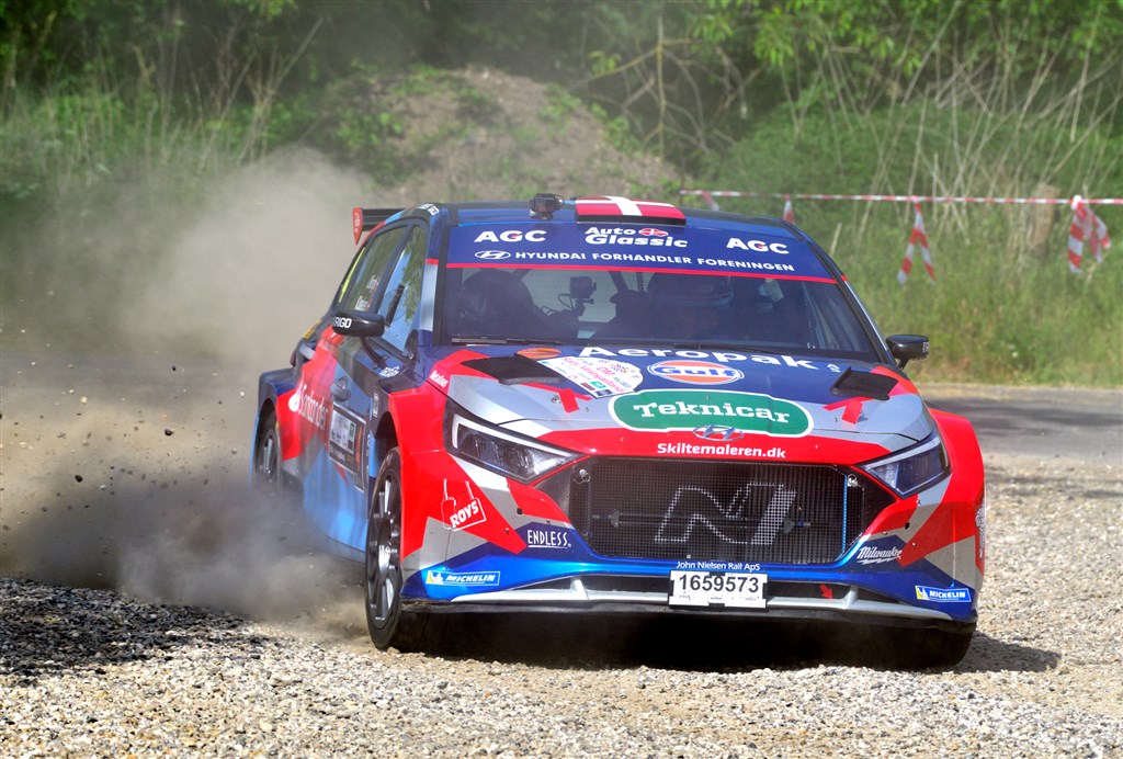 Ib Kragh og Karsten Isaksen kørte for en måned siden deres første rally sammen i 12 år. De blev nr. 3 af alle.
(Foto: Michael Eisenberg)
